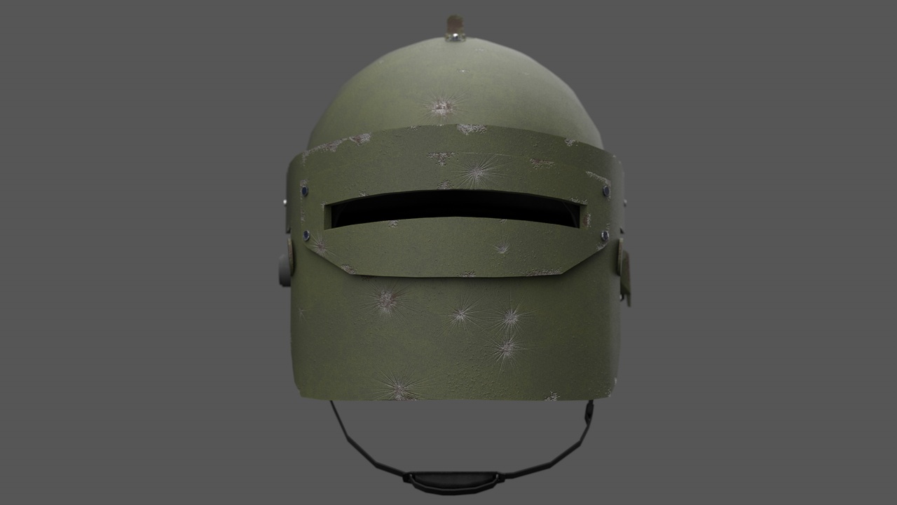 Media 1 for listing Altyn Helmet 3D - Realistic Game-Ready Model