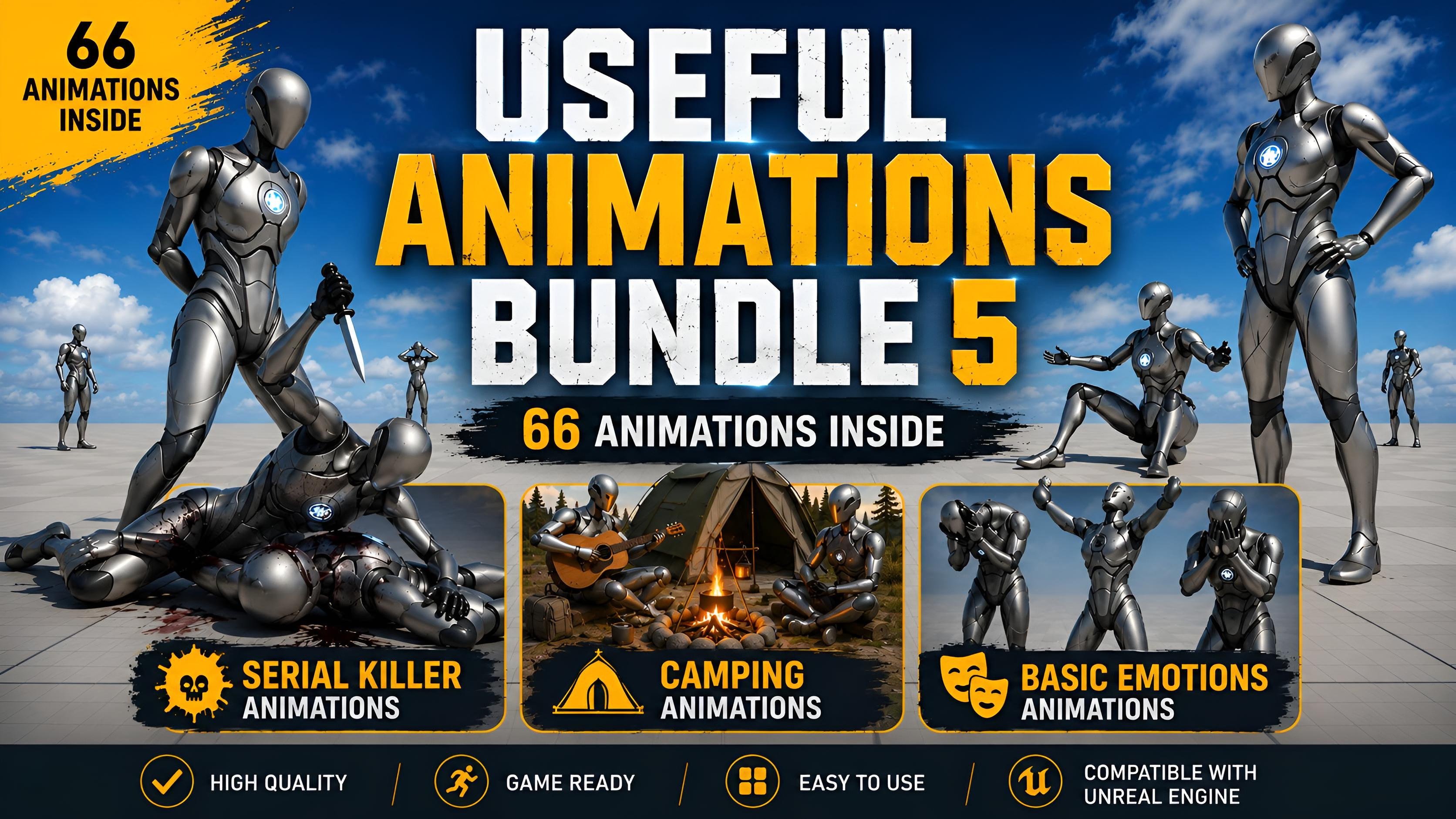 Useful Animations Bundle 5 | Fab