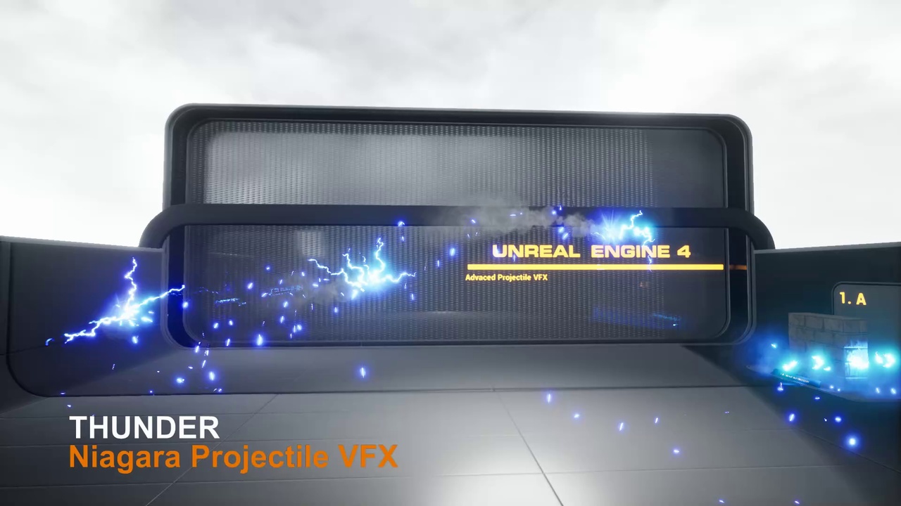 出品Advanced Niagara Projectiles VFXのメディア1