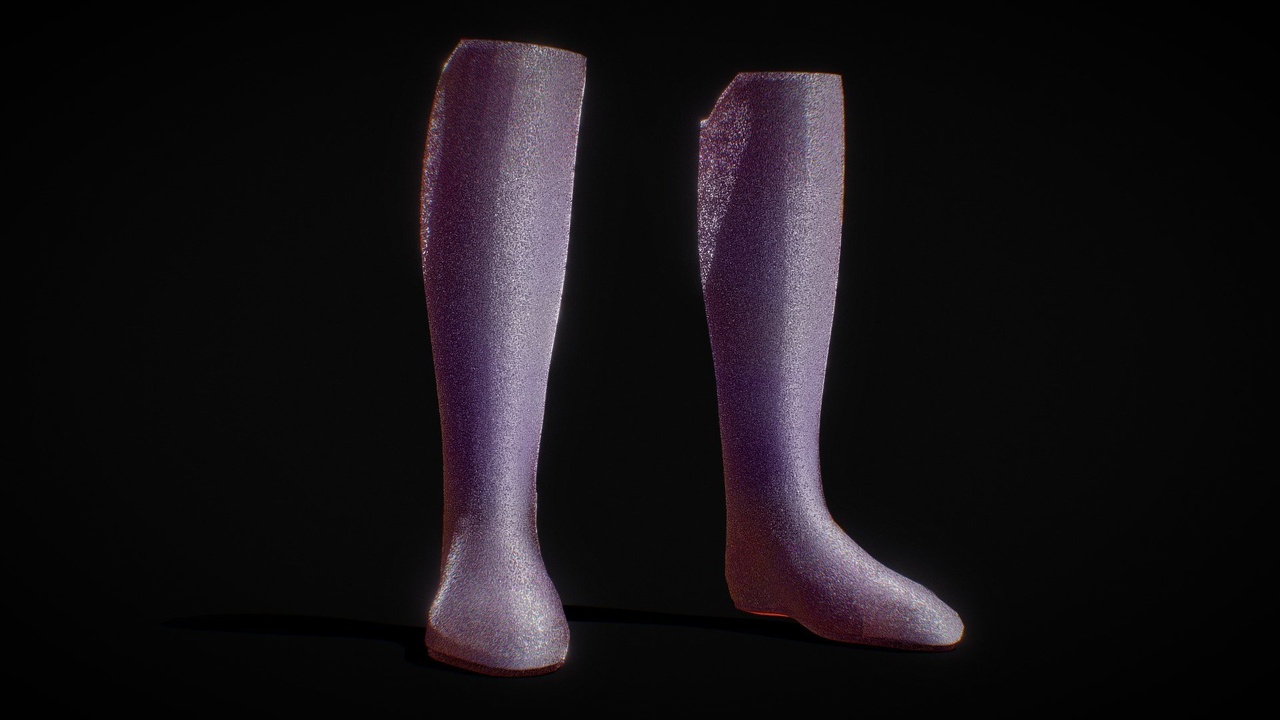 Media 1 for listing Glitter Designer Boots