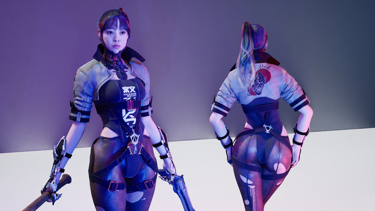 Media 1 for listing Sci-fi Hero Girl (Modular)
