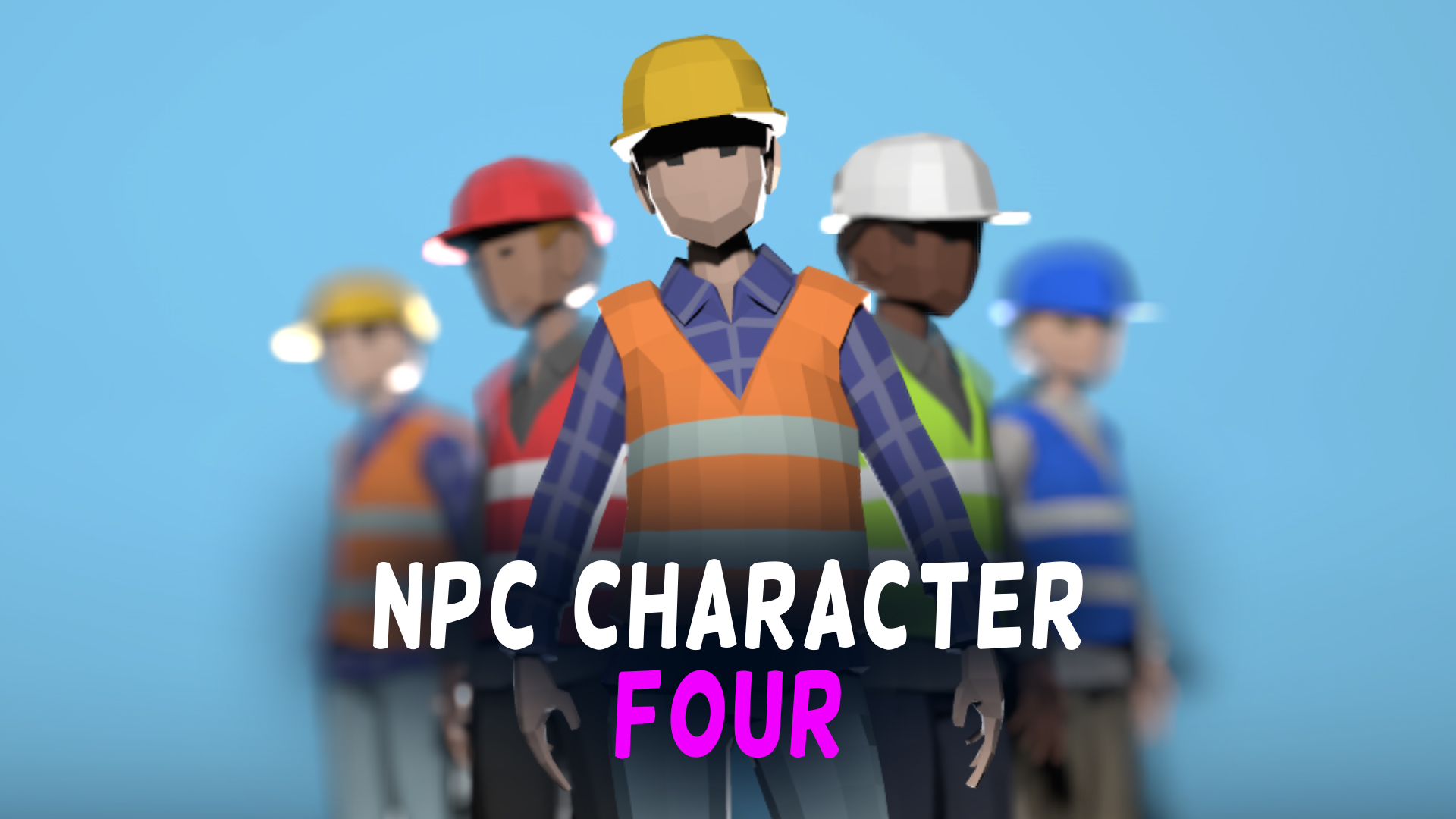 NPC character Four | Fab