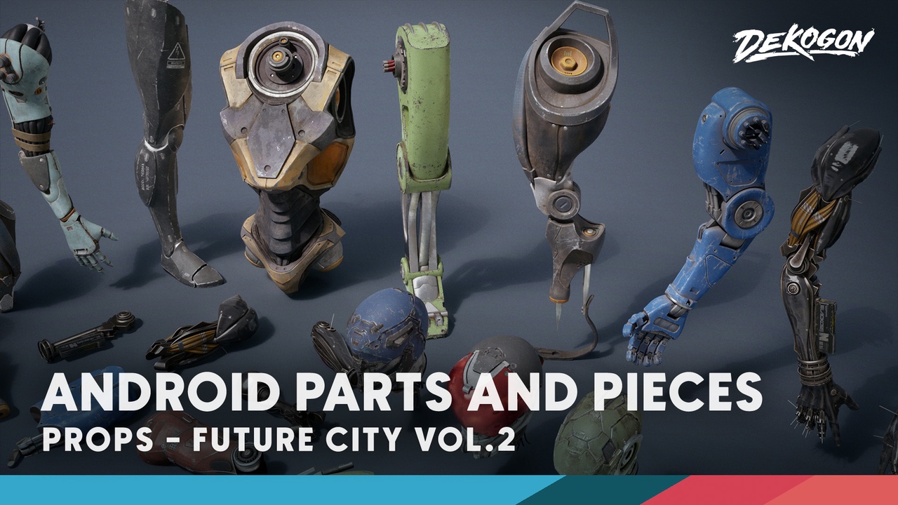 Media 1 for listing Future City VOL.2 - Android Parts (Nanite + LP)