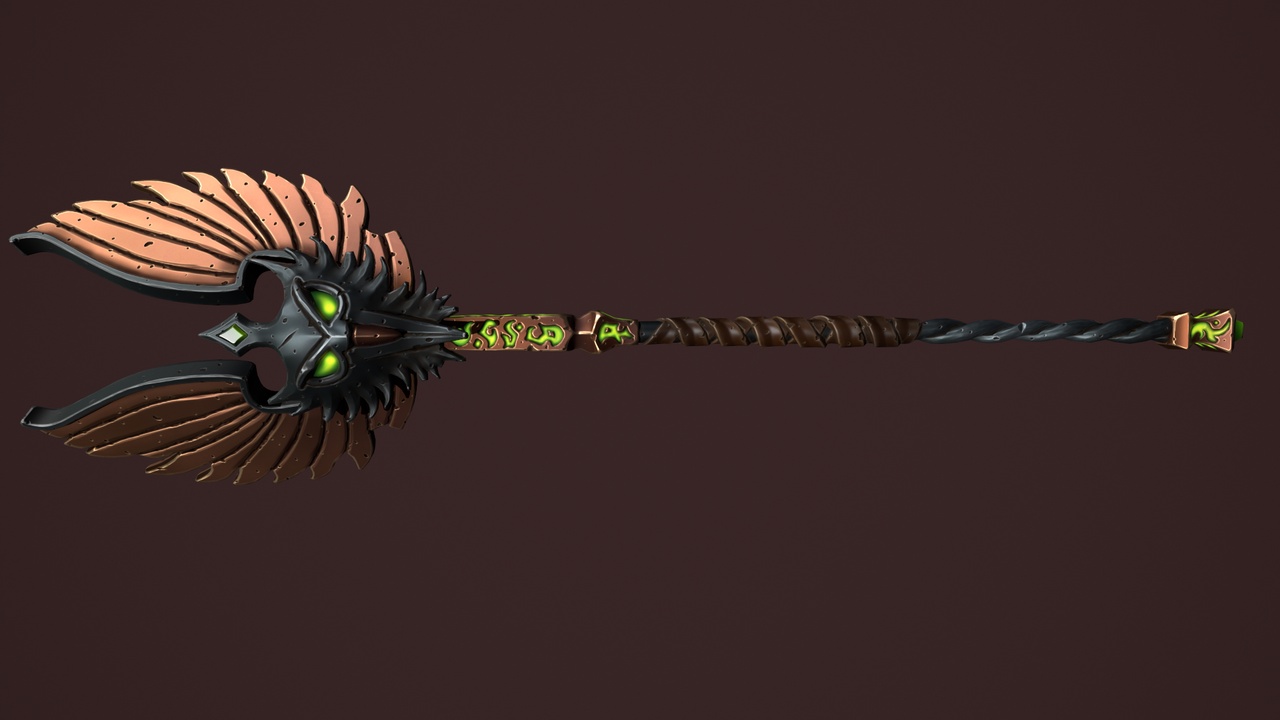Media 1 for listing Rune staff