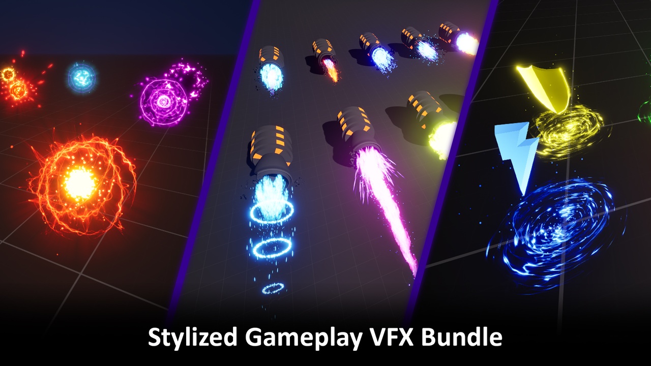 Media 1 for listing Stylized Gameplay VFX Bundle
