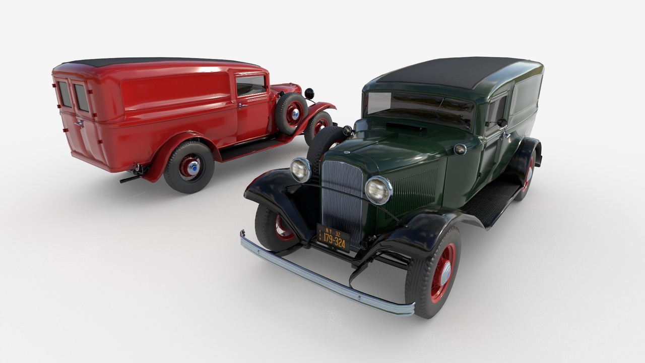 Media 1 for listing 1932 retro model panel van