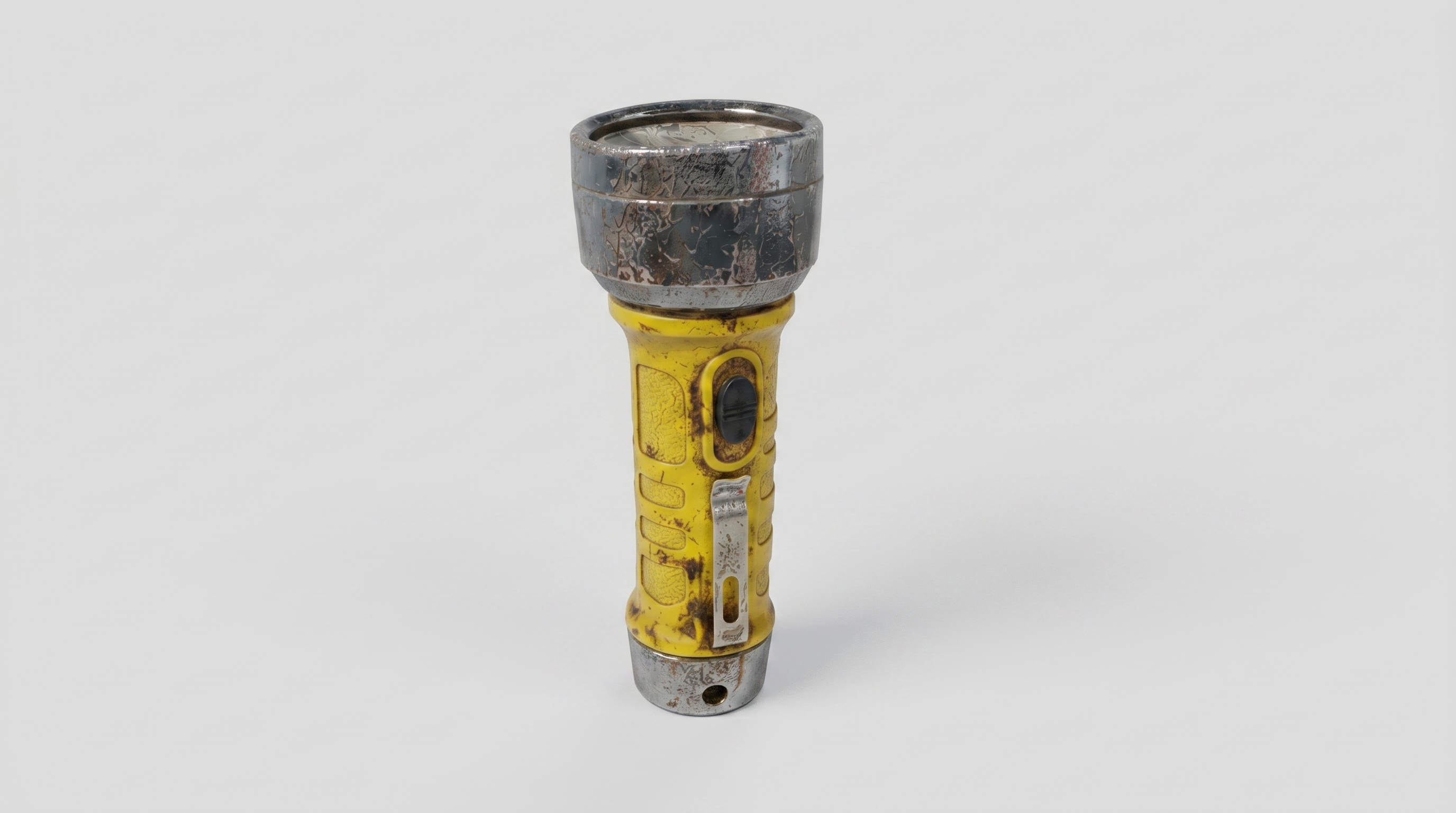 Vintage Industrial Flashlight Survival Prop | Fab