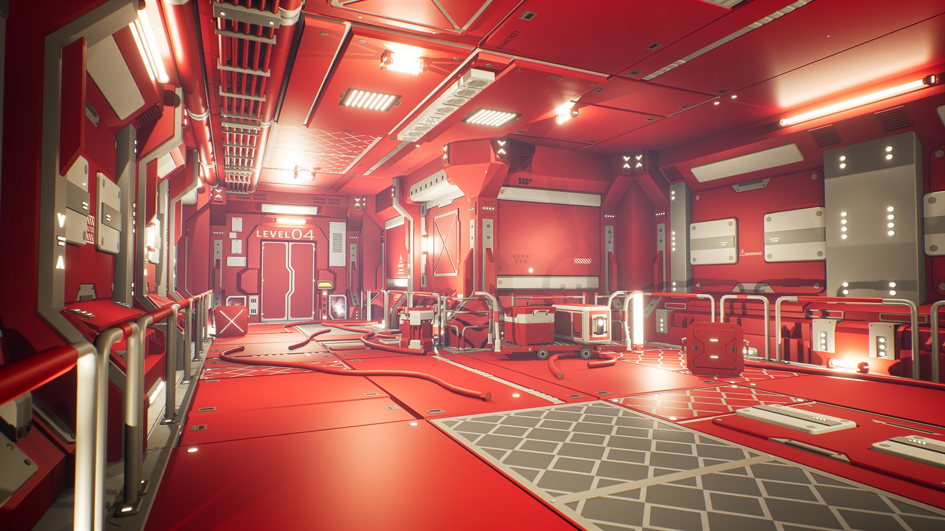 出品Sci-Fi Corridor - Low Poly Environmentのメディア1