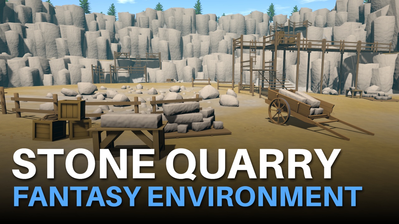 Media 1 for listing Stone Quarry - Fantasy Environment