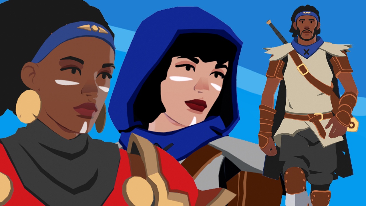Media 1 for listing Unlit Stylized Medieval Knights and Adventurers