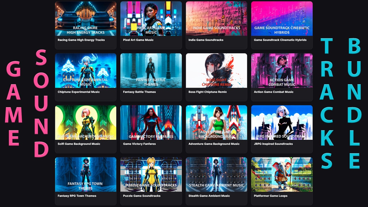 Media 1 for listing Game Sound Tracks Bundle