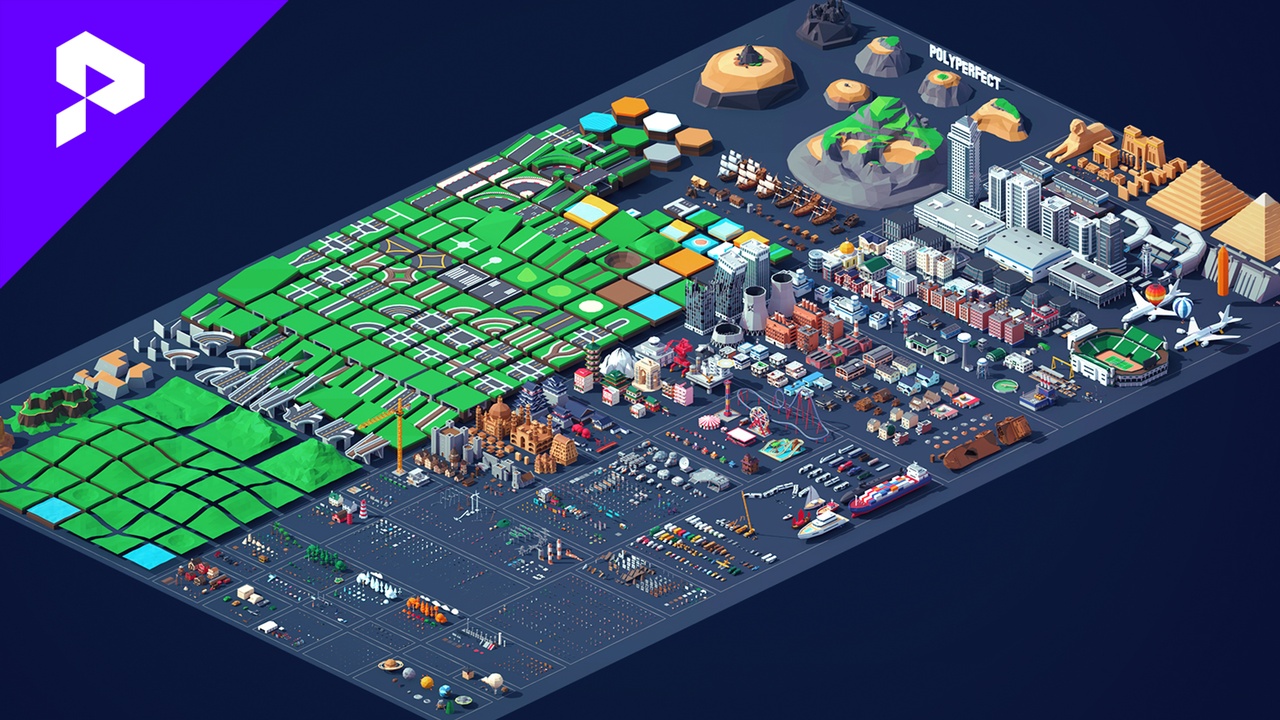 Media 1 for listing Low Poly Ultimate Pack