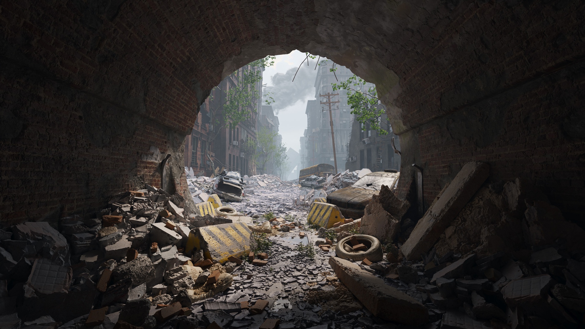 Media 1 for listing Destroyed City Scene - Archexteriors vol 45