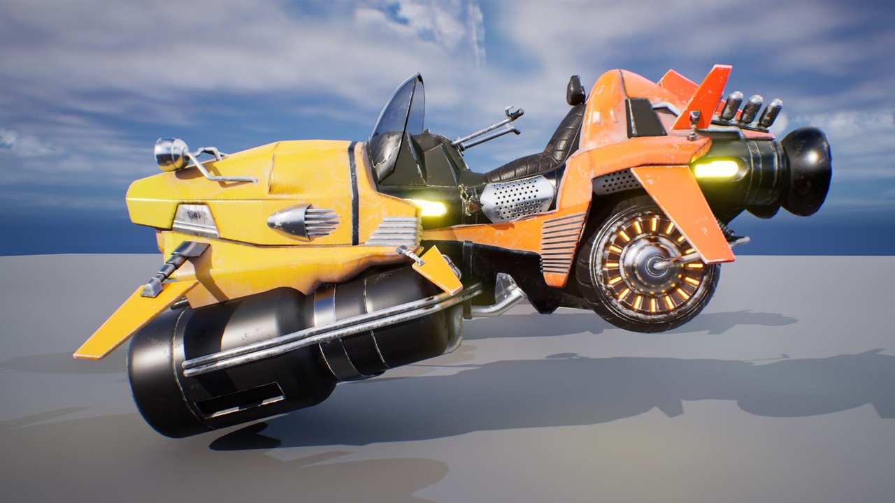 Media 1 for listing Cyber Hover Bike