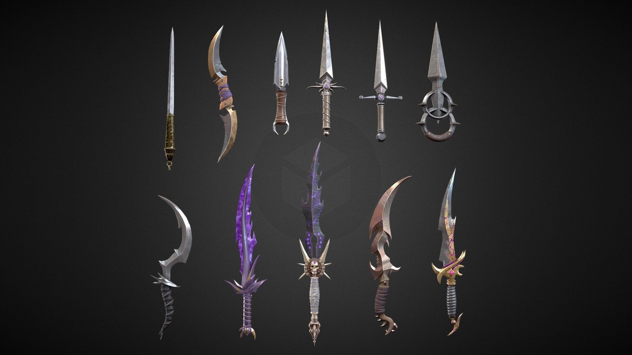 Media 1 for listing Fantasy Dagger - Big Collection - HiepVu