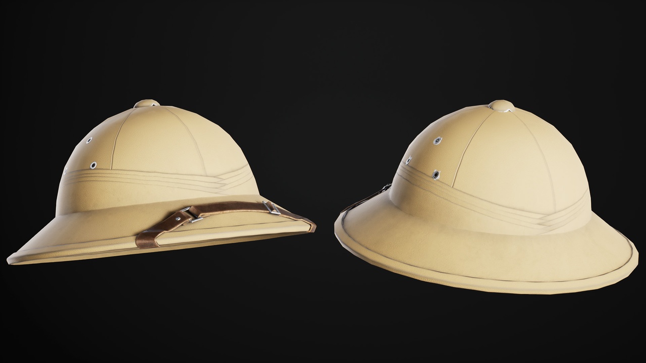 Media 1 for listing French Pith Hat