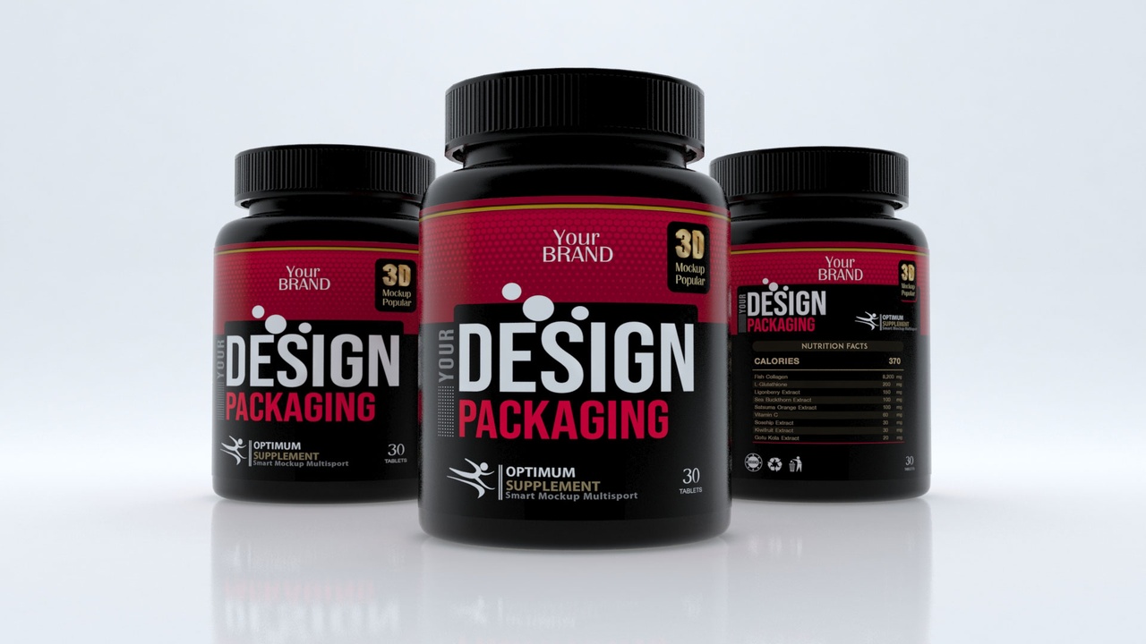 الوسائط 1 للقائمة Jar Supplement -Sport - Medical