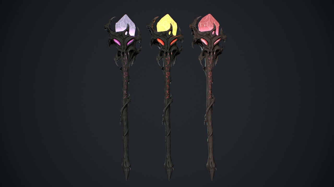 Media 1 for listing Crystal Staff