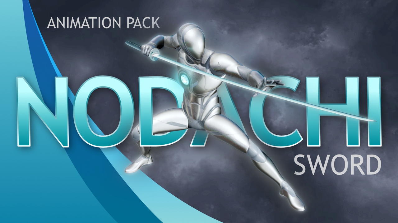 武士居合斩动作包-Nodachi Sword Animation Pack-虚幻社区