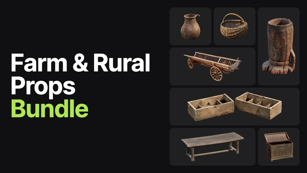 Media 1 for listing Farm & Rural Props Bundle