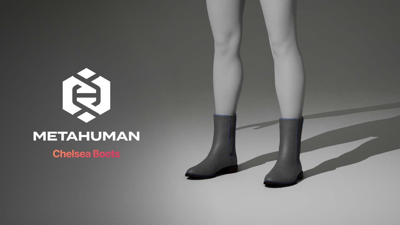 Media 1 for listing MetaHuman Chelsea Boots