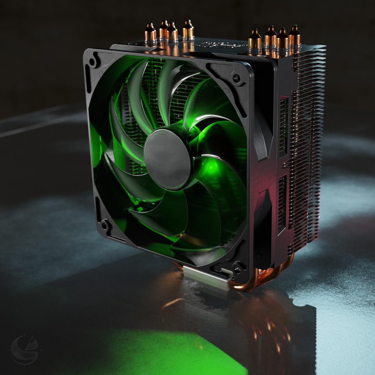 CPU-cooler COOLER MASTER | Fab