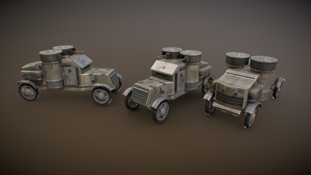 Media 1 for listing Austin MK IV World War 1 Tank Vehicle