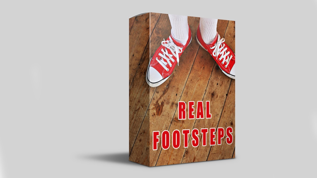 Media 1 for listing Real Footsteps Sound Effects Library