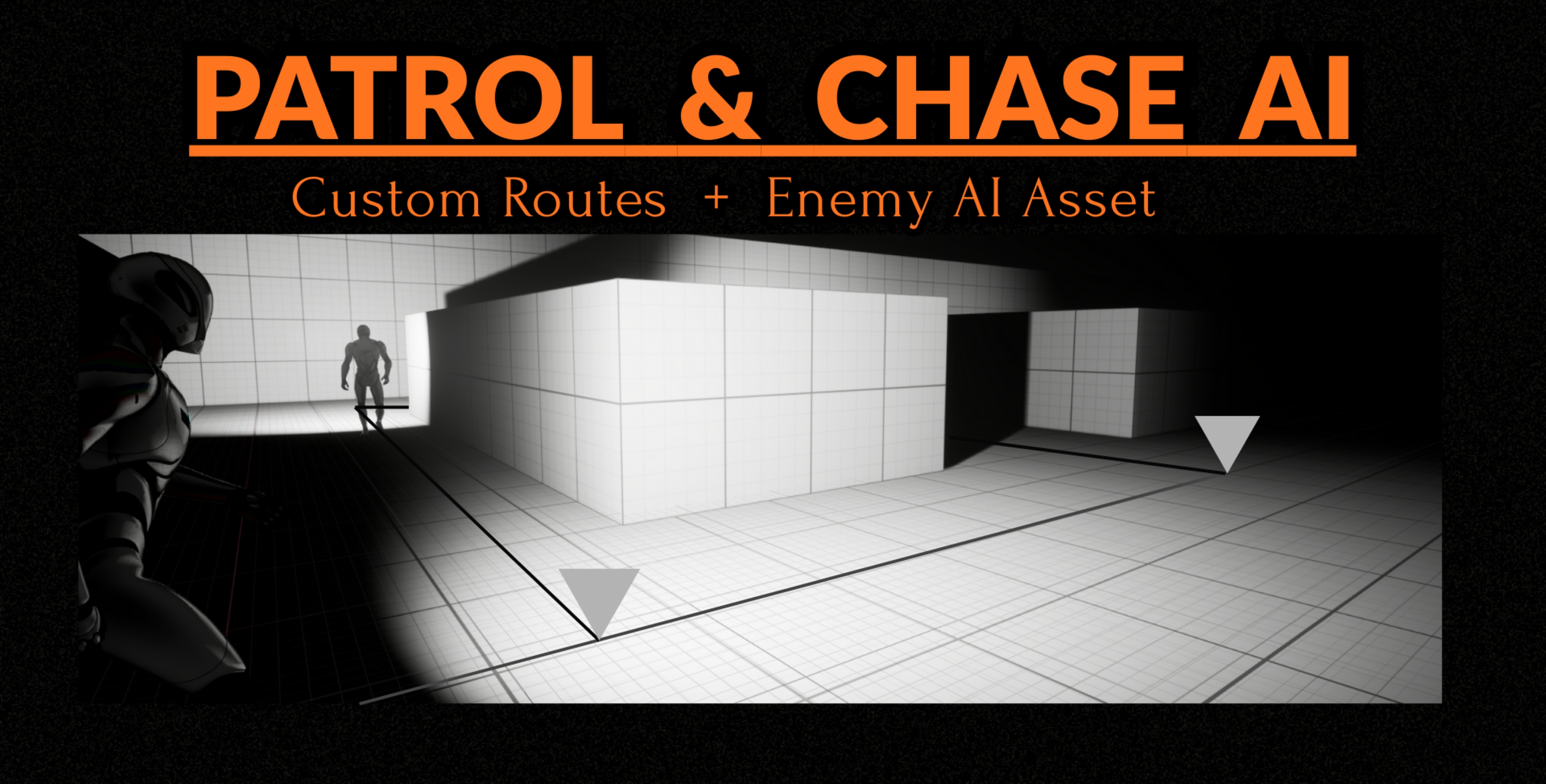 UE5 ai Enemy Patrol & Chase AI Assets Blueprint | Fab