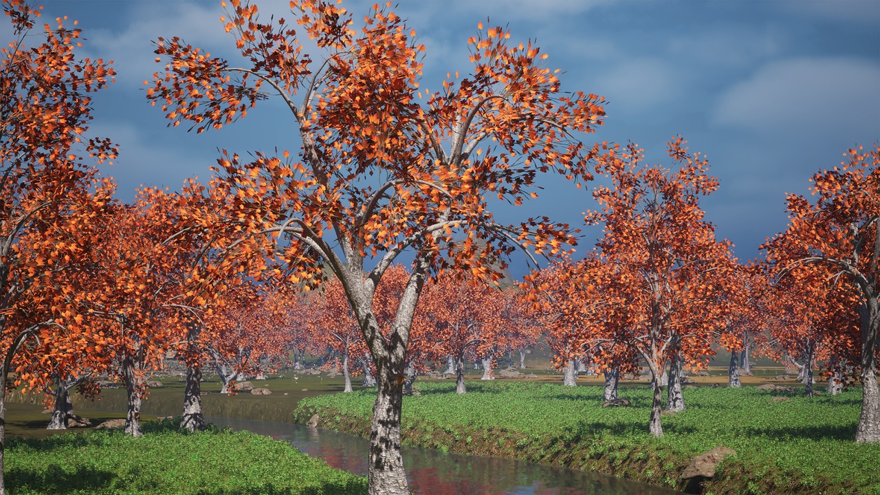 Media 1 for listing Realistic Tree Pack - Mid Poly 47P