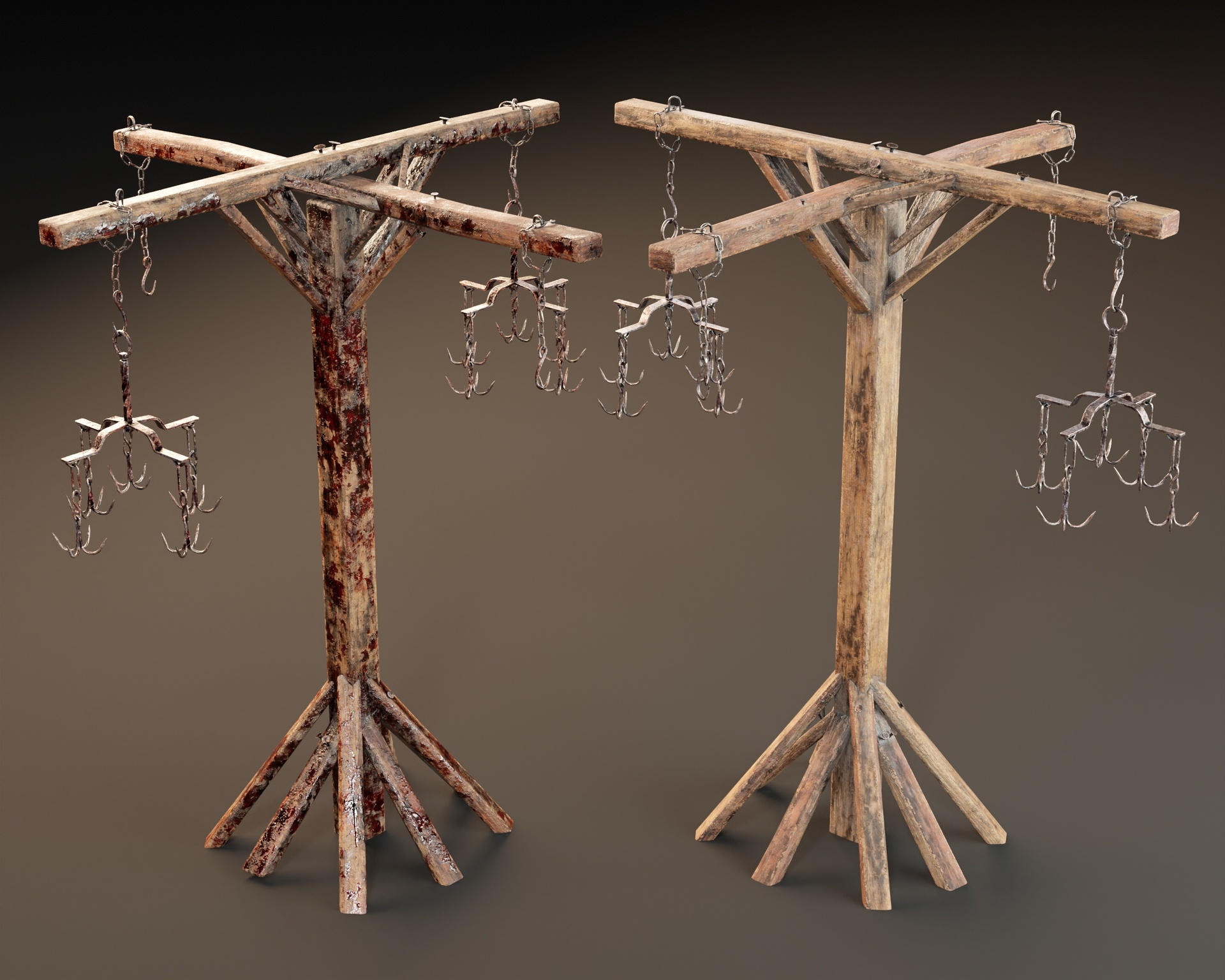 Media 1 for listing Medieval Gallow Pole 2
