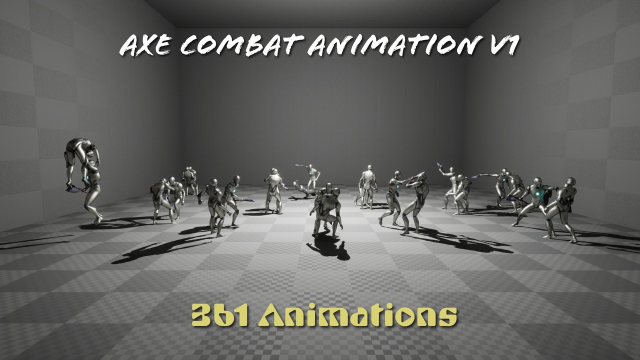 Media 1 for listing Axe Combat Animation V1