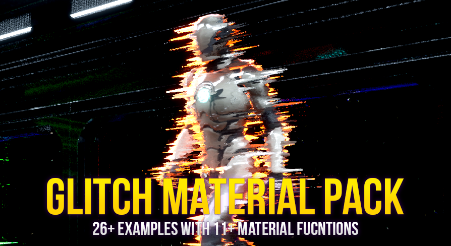 Glitch Material Pack | Fab