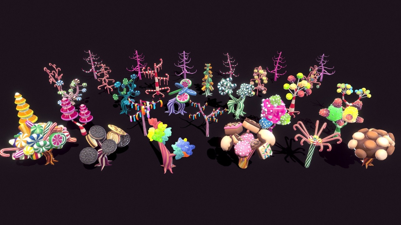 Media 1 for listing Candy World - Candy Tree