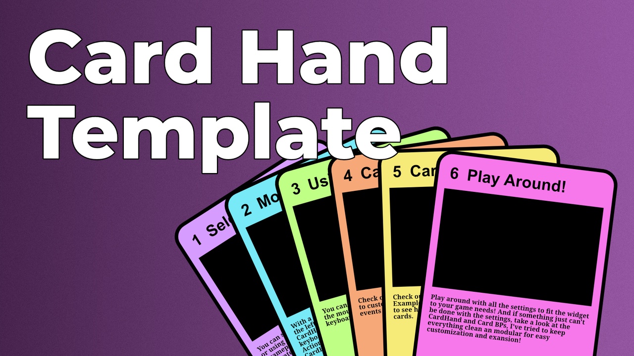 Media 1 for listing Card Hand Template