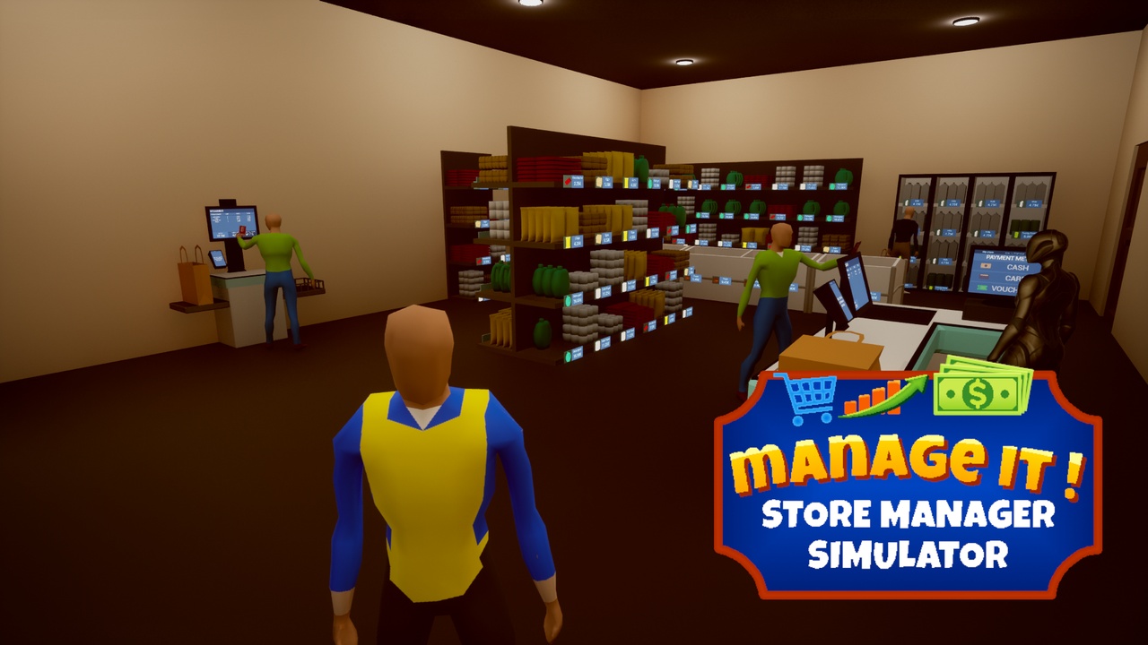 Media 1 for listing manage it! - Store Manager Simulator