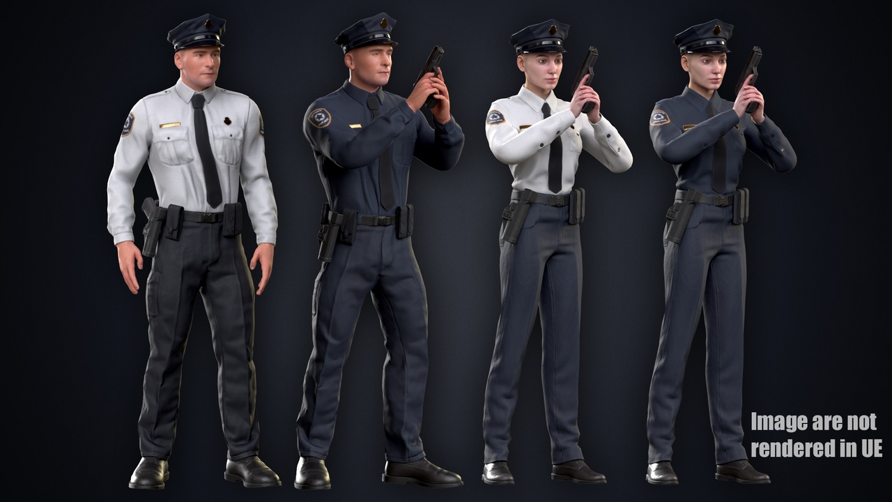 Media 1 for listing Police Officer Bundle