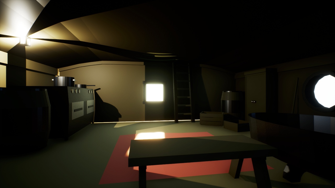 Media 1 for listing Low Poly Ship Interior
