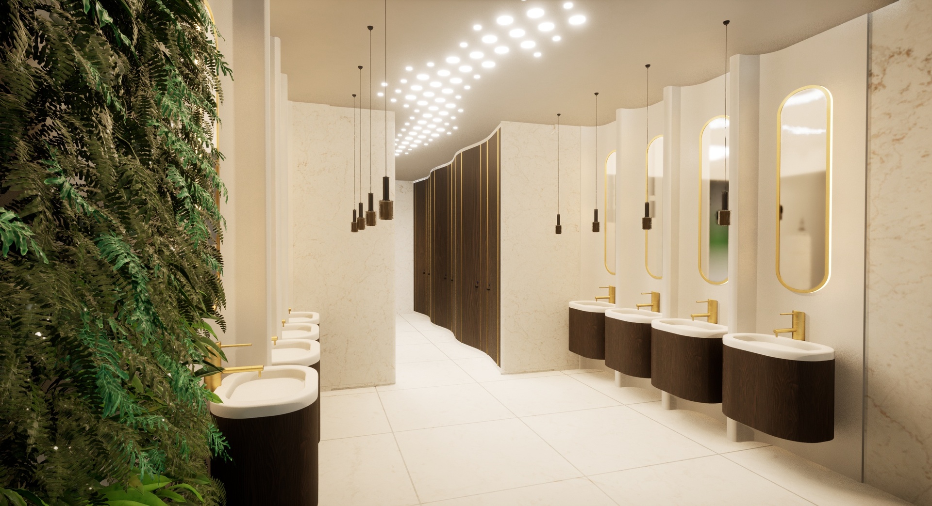 Media 1 for listing Modular Modern Restroom Environment