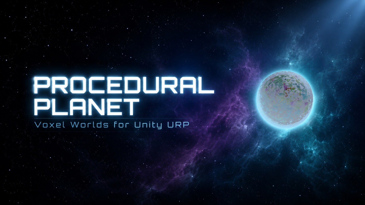 Media 1 for listing Procedural Planet & Solar System Generator (URP)