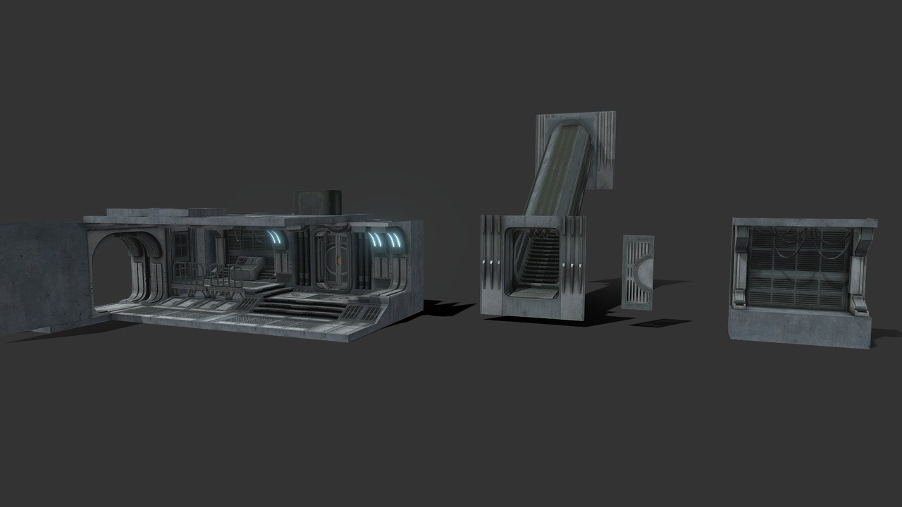 Media 1 for listing Sci Fi Asset Pack 6