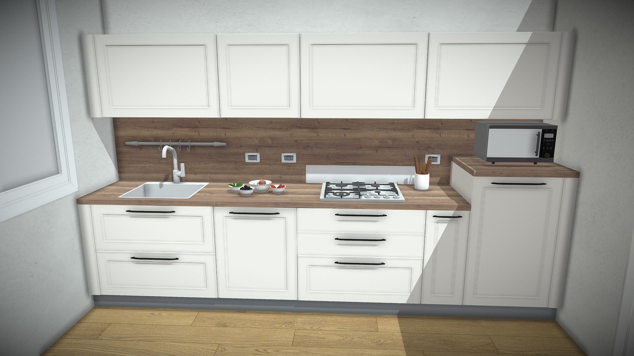 Media 1 for listing Simple Linear Kitchen