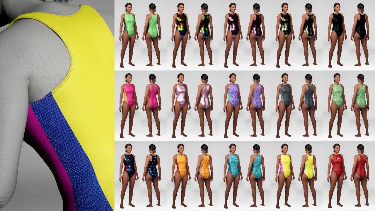 Media 1 for listing Parametric Bodysuit Pack for MetaHumans