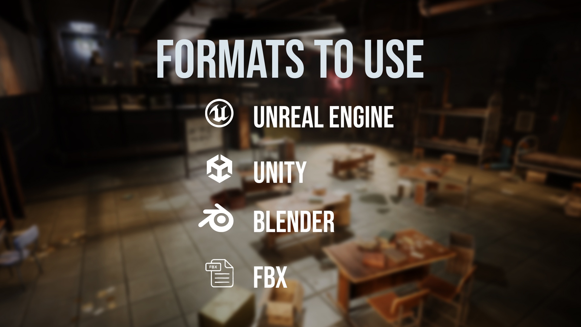 Media 1 for listing Stylized Abandoned Lab Bunker — Complete Modular Environment Kit (250+ Assets)