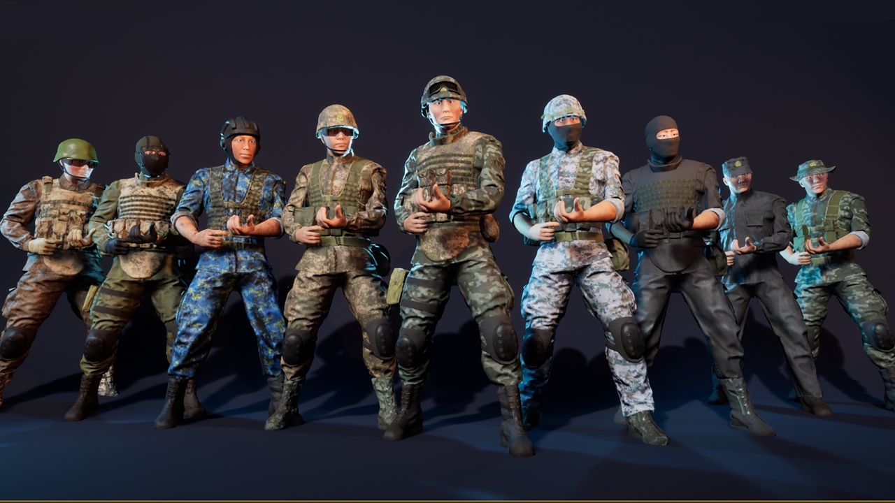 Media 1 for listing China PLA Soldiers Pack