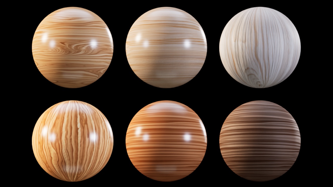 Media 1 for listing HQ Wood Material Pack