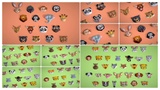 95 Animal Mask Mega Pack - Kids Masks Low Poly - Stylized Toon Animal ...