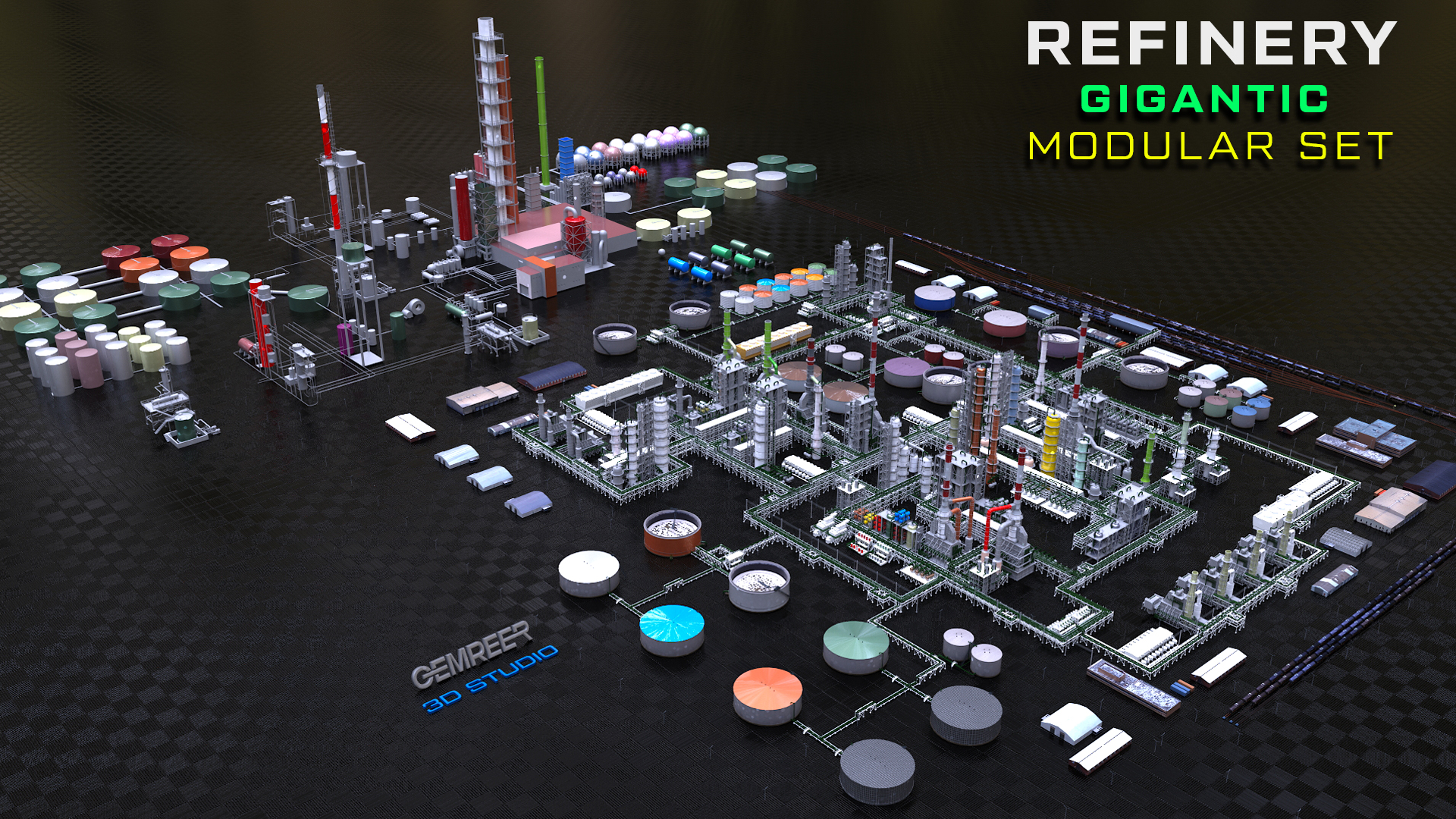 Refinery Gigantic Modular Kit | Fab