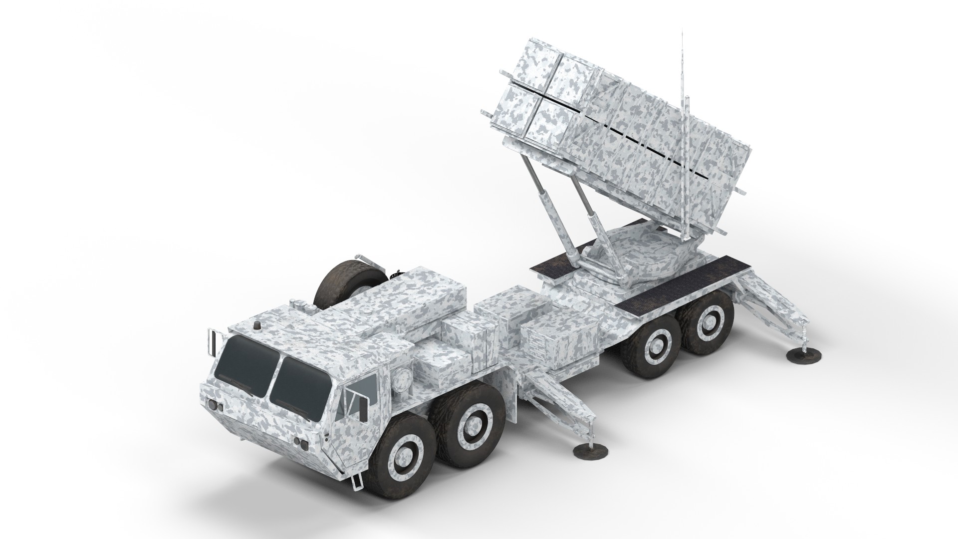 Patriot Sam System.drawing MIM-104 Patriot SAM Systems | Fab