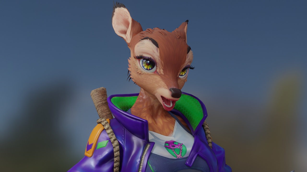 Media 1 for listing Deer girl